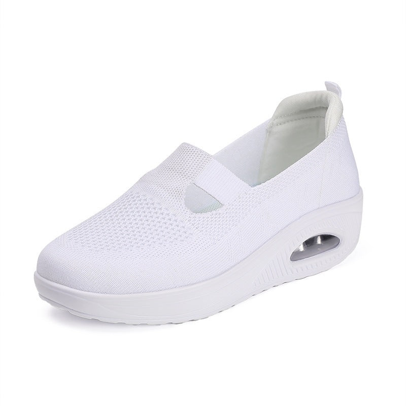 Damen Bequeme Luftige Slip-On Schuhe EB