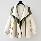 Damen Parka mit abnehmbarem Kragen und praktischen Taschen EB