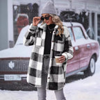 Damen Flanell-Winterjacke EB