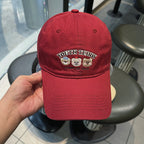 Unisex Embroidered Character Cap