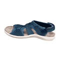 Damen bequeme Riemchen-Sandalen mit ergonomischem Fußbett EB