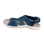 Damen bequeme Riemchen-Sandalen mit ergonomischem Fußbett EB