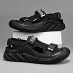 Damen Atmungsaktive Freizeitsandalen mit flexibler Sohle und verstellbaren Riemen EB