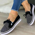 Casual Schuhe mit Pailletten-Dekoration EB