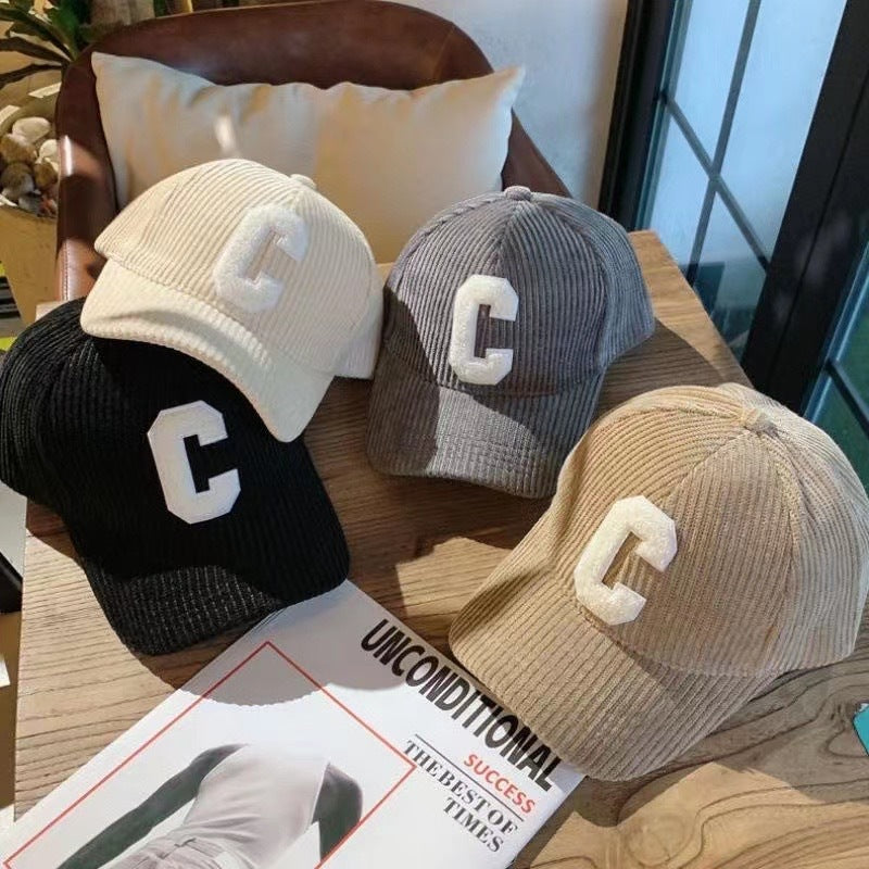 Unisex-Baseballcap aus Cord