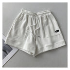 Damen lässige Jogging-Shorts mit elastischem Bund und praktischen Seitentaschen