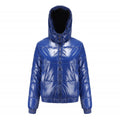 Damen glänzende Winterjacke EB