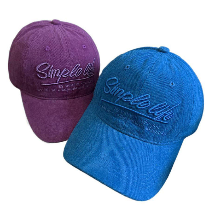 Damen Casual Baumwoll-Baseballkappe
