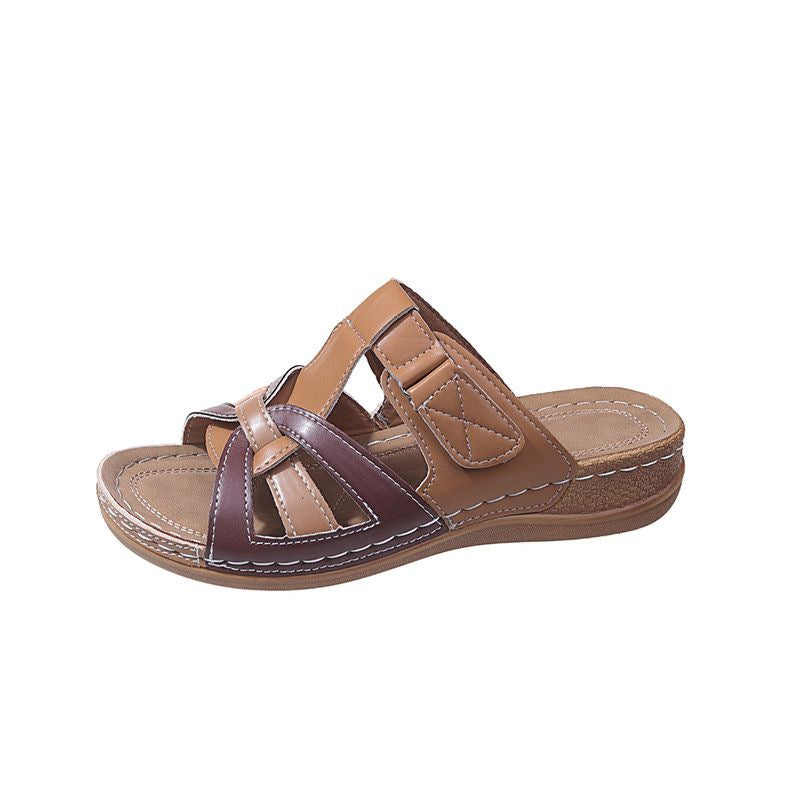 Damen Clogs mit verstellbaren Riemen und gepolstertem Fußbett EB