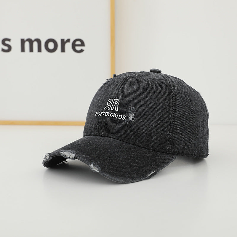 Lässige Damen Baseball-Cap aus Denim