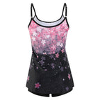 Lässiges Strand-Top mit Shorts für Damen