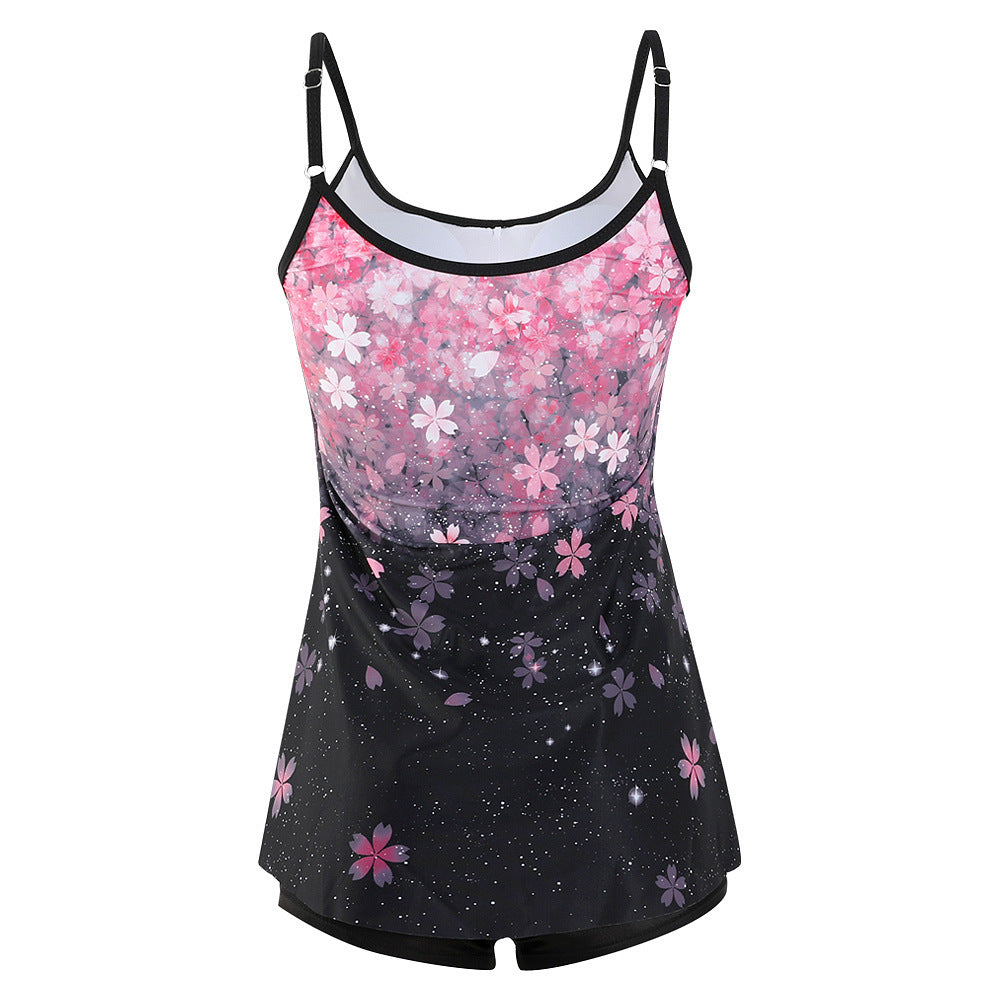 Lässiges Strand-Top mit Shorts für Damen