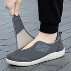 Damen Bequeme Slip-On Freizeitschuhe mit elastischem Obermaterial EB