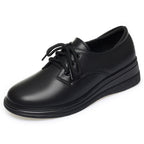 Damen Bequeme Schnürschuhe mit rutschfester Sohle EB
