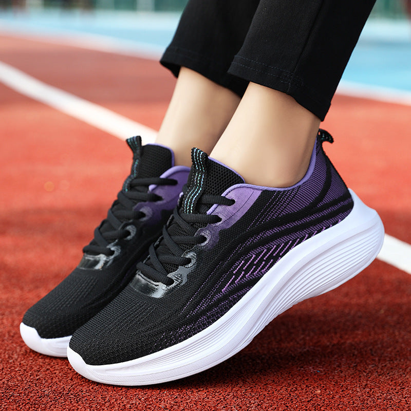 Unisex nan leichter Laufschuh mit nahtlosem Strick-Obermaterial und reaktionsfreudiger EVA-Dämpfung EB