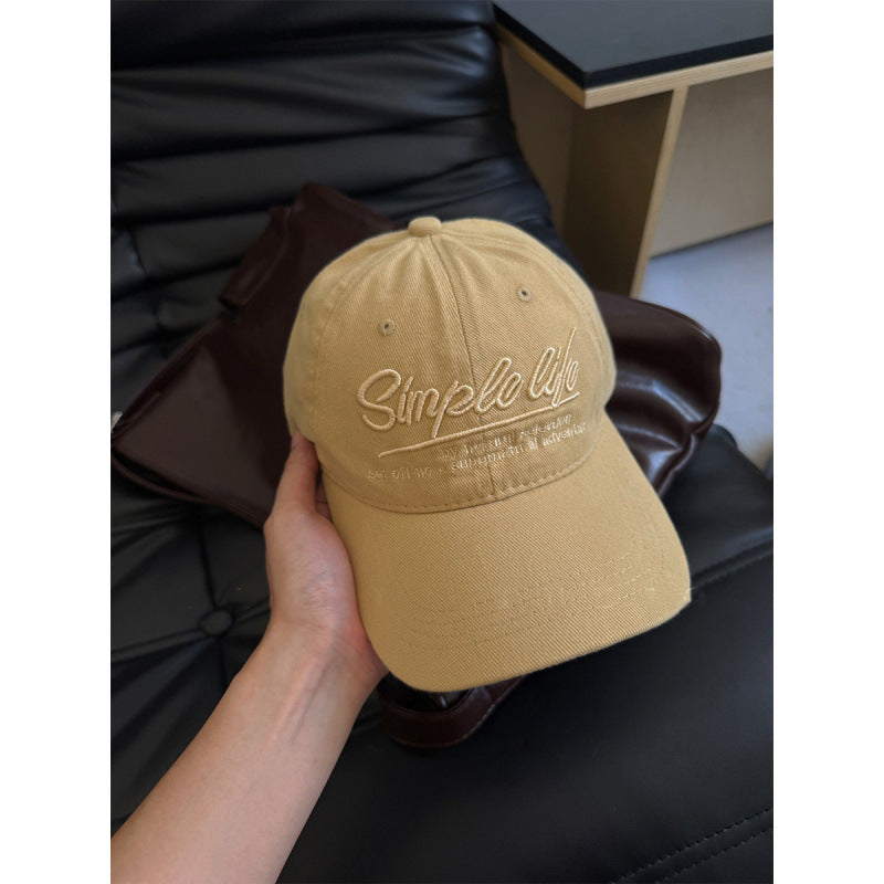Damen Casual Baumwoll-Baseballkappe