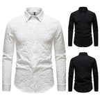 Herren Hemd mit strukturiertem Design EB