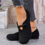 Damen bequeme und elegante Slipper mit modischen Schnürdetails EB