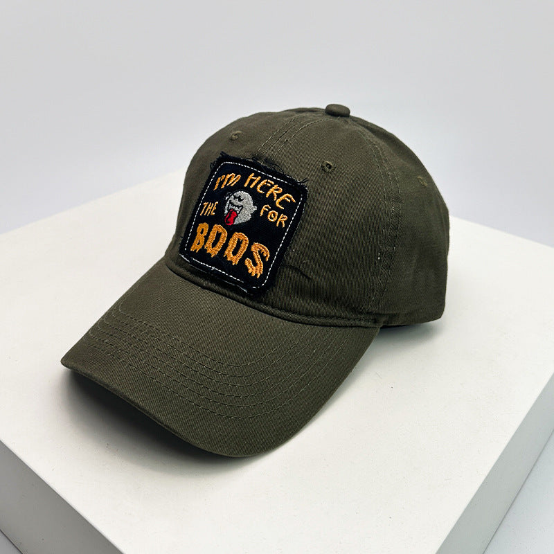 Lässige bestickte Cap für Herren