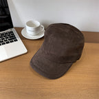 Herren-Field-Cap aus Wildleder