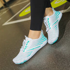 Damen Atmungsaktive Wasserfreizeitschuhe mit elastischem Verschluss EB