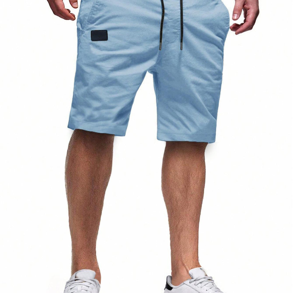 Bequeme Sport-Shorts für Herren mit Taschen und elastischem Bund