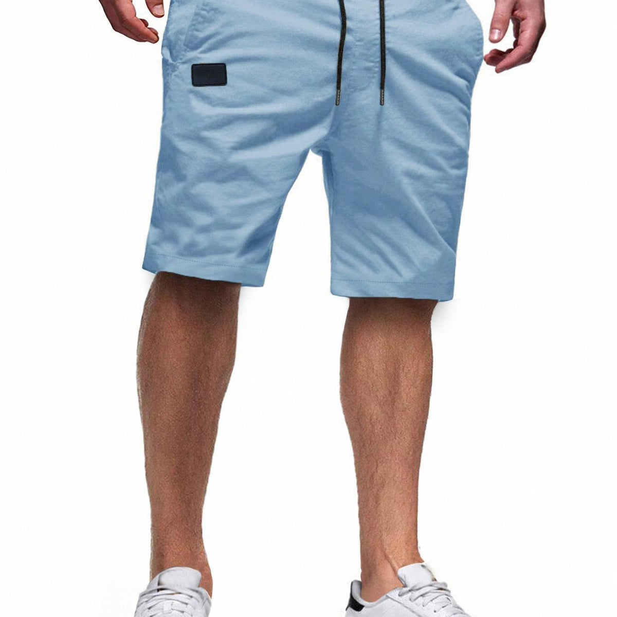 Bequeme Sport-Shorts für Herren mit Taschen und elastischem Bund