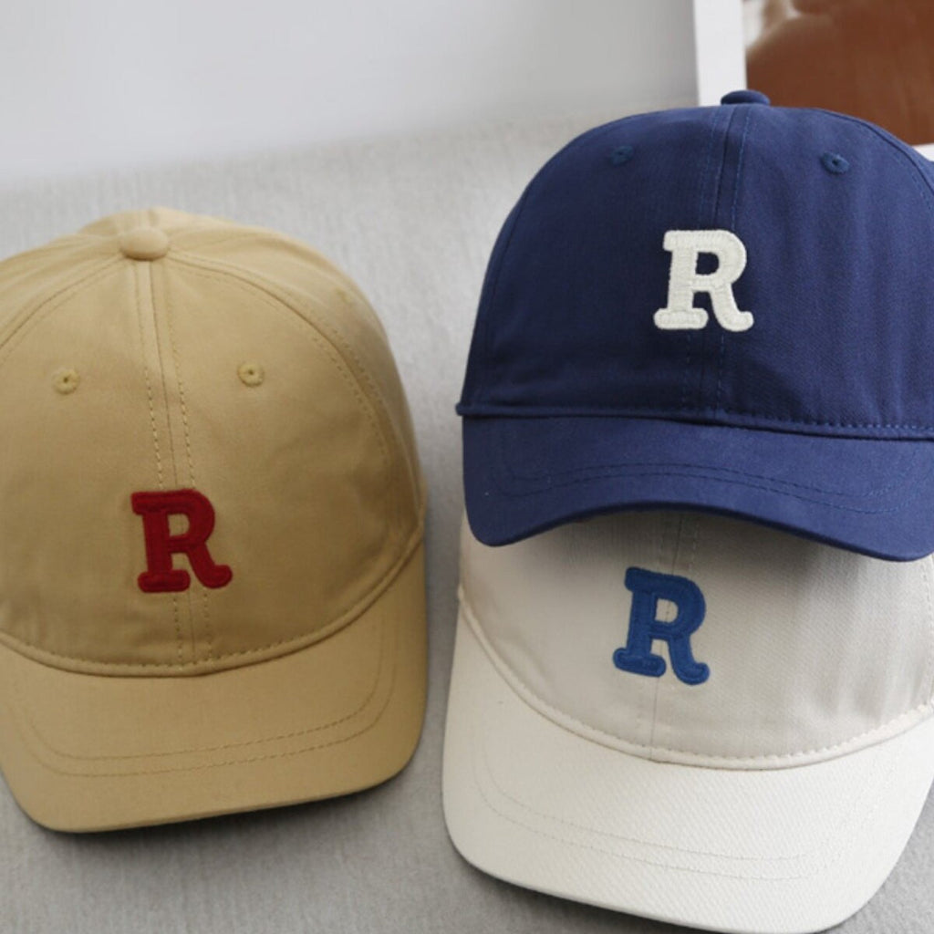 Klassische Baseballkappe mit Monogramm für Herren