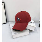 Verspielte Baseballkappe mit Pony-Stickerei