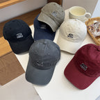 Klassische, verstellbare Unisex-Baseballkappe aus Baumwolle