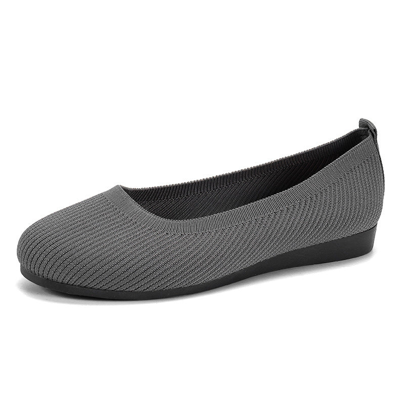 Damen Ballerinas mit flexiblem Obermaterial und rutschfester Sohle EB