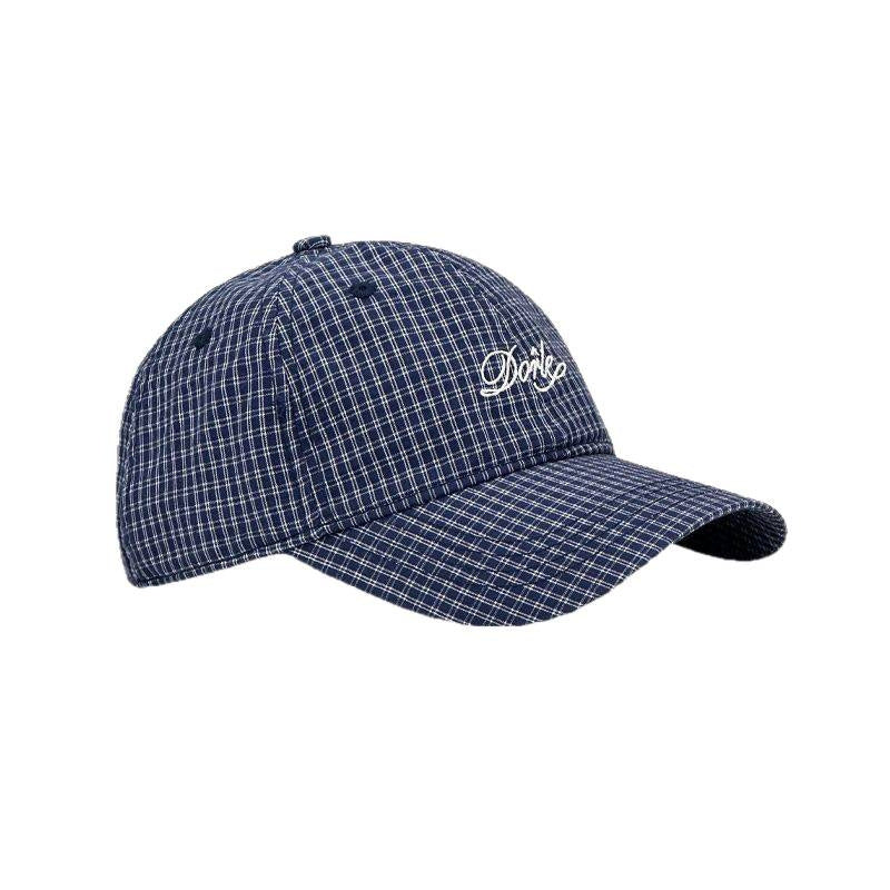 Damen-Baseballkappe mit Karomuster
