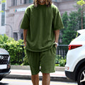 Oversized Loungewear-Set für Herren mit Boxy-Shirt und Shorts
