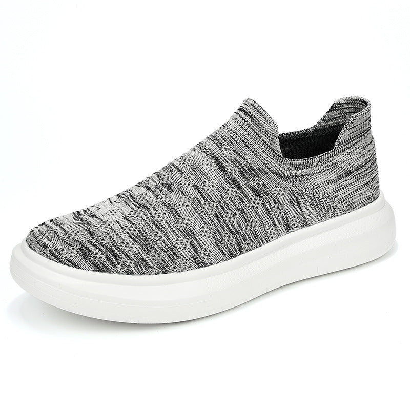 Unisex nan leichter Strick-Slipper mit perforierter Atmungsstruktur und dämpfender Leichtsohle EB