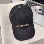 Denim Baseball Cap mit Stickerei
