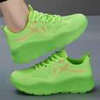 Damen Sportliche Laufschuhe mit atmungsaktivem Mesh-Obermaterial und gepolsterter Sohle EB