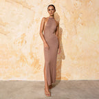 Damen elegantes gehäkeltes Strandkleid EB