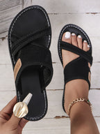 Damen Atmungsaktive Freizeit-Sandalen mit Komfort-Fußbett und verstellbaren Riemen EB