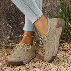 Damen Atmungsaktive Freizeitschuhe mit flexiblem Schnürsystem EB