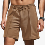 Knielange Sportshorts für Herren mit Mesh-Struktur