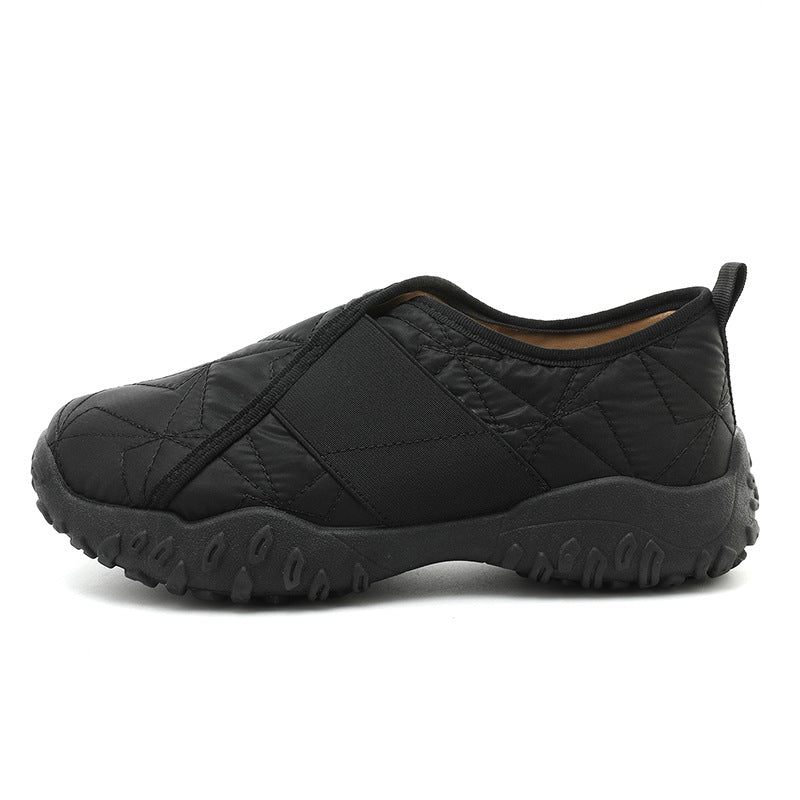 Damen Bequeme Outdoor-Slipper mit strukturiertem Obermaterial und rutschfester Sohle EB
