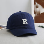 Klassische Baseballkappe mit Monogramm für Herren