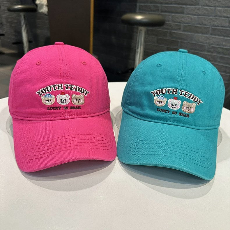 Unisex Embroidered Character Cap
