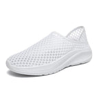 Unisex nan leichtgewichtiger Casual-Mule mit Honigwaben-Mesh, gepolstertem Fußbett und rutschfester Laufsohle EB