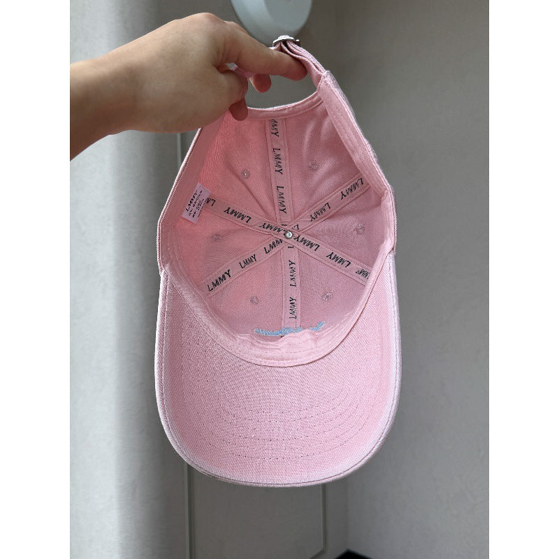 Verspielte bestickte Kappe für Damen