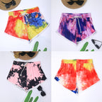 Lässige Damen-Badeshorts mit Farbverlauf