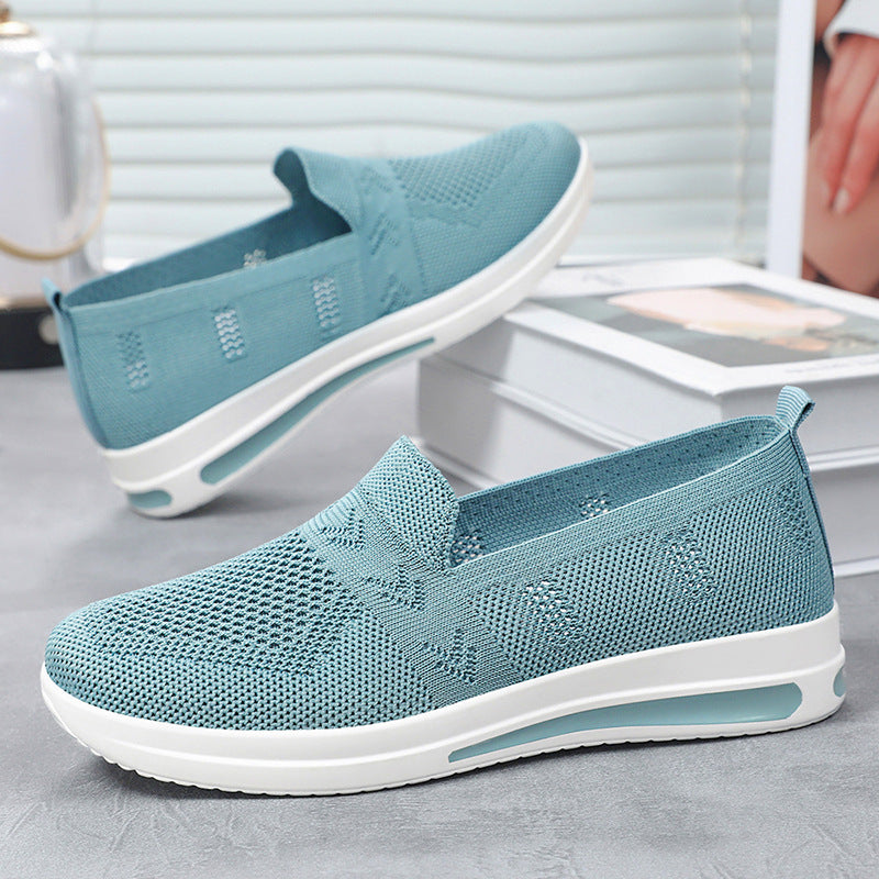 Damen Atmungsaktive und flexible Slip-On Sportschuhe mit innovativer Sohle EB