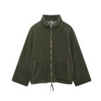 Damen Fleecejacke mit hohem Kragen und Reißverschluss EB