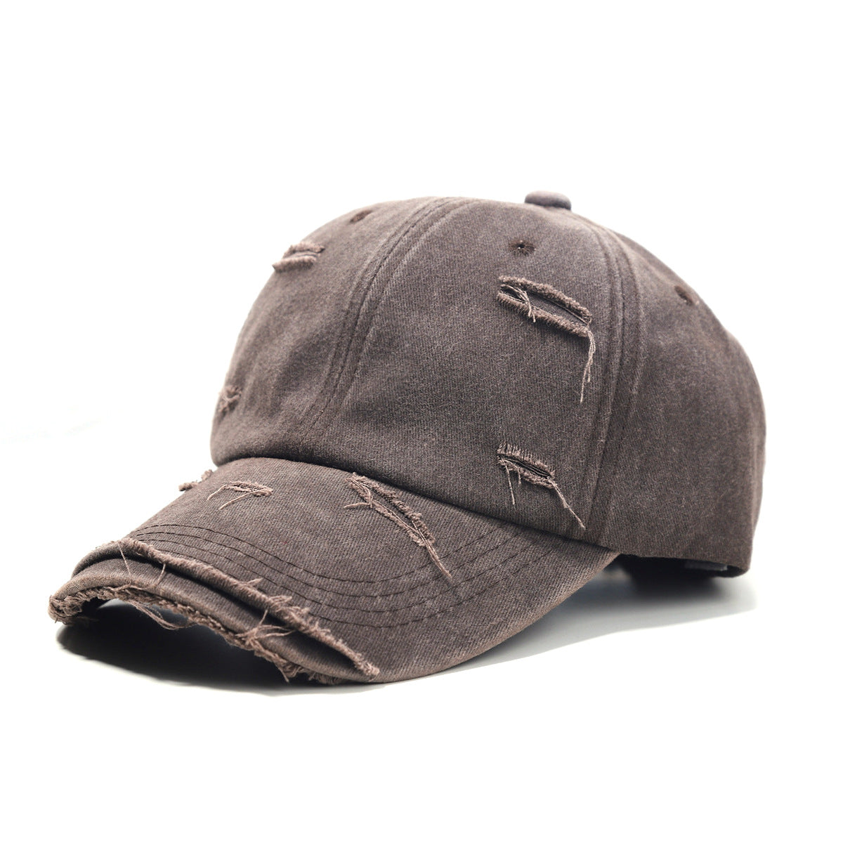 Damen-Baseballkappe im Used-Look