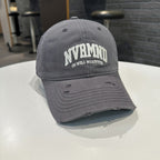 Herren-Baseballkappe mit Distressed-Grafik